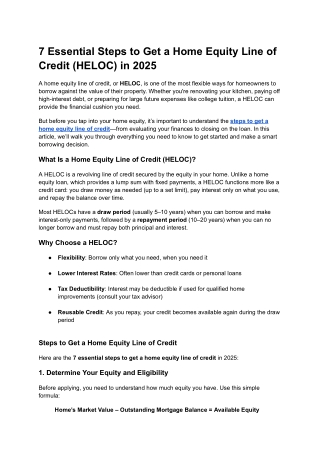 home equity loan with no credit check