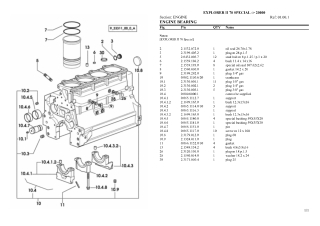 SAME explorer ii 70 special Tractor Parts Catalogue Manual Instant Download (SN 20000 and up)