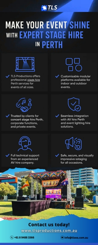 Make Your Event Shine with Expert Stage Hire in Perth