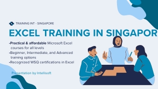 EXCEL COURSE SINGAPORE - WSQ COURSE