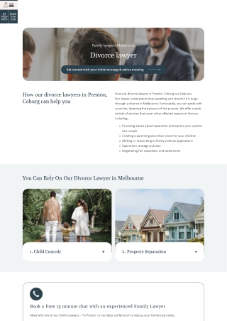 Divorce Lawyer Melbourne