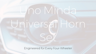 Uno-Minda-Universal-Horn-Set 5