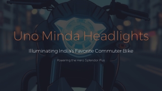 Uno Minda Headlight for Hero Splendor Plus Bike