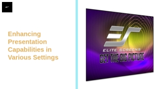 Projector Screens Portable Make Any Space a Presentation Zone