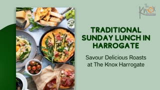 Traditional Sunday Lunch in Harrogate (1)