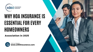 Why HOA Insurance is Essential for Every Homeowners Association in 2025