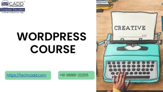 Best wordpress  course in Jalandhar