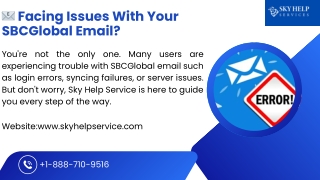 SBCGlobal Email Not Working – Quick Fixes & Expert Solutions