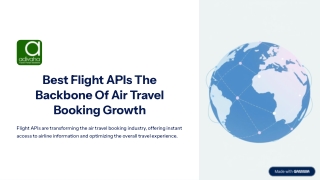 Best Flight APIs The Backbone Of Air Travel Booking growth