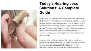 Todays-Hearing-Loss-Solutions-A-Complete-Guide