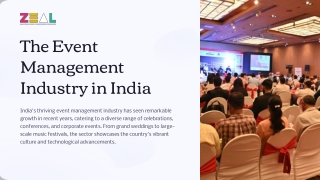 India’s Evolving Event Management Landscape