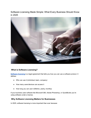 Software Licensing Made Simple_ What Every Business Should Know in 2025