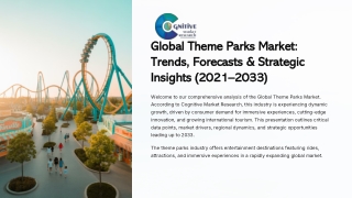 Theme Parks Market Report 2025