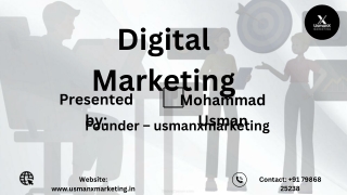 Introduction to Digital Marketing: Strategies for Online Success