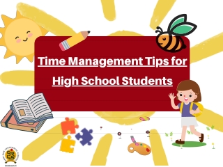 Time Management Tips for High School Students