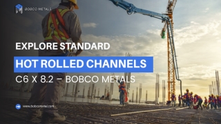 Explore Standard Hot Rolled Channels C6 x 8.2 – Bobco Metals