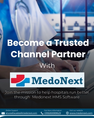 Become a Trusted Channel Partner - Medonext