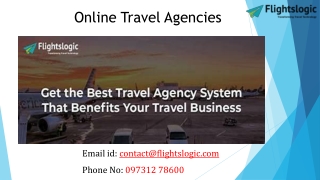 Online Travel Agencies