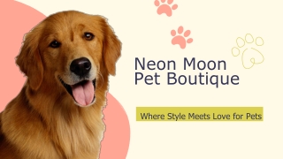 Neon Moon pet boutique