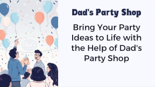 Party-Decorative Items Store Nearby | Online Store for Party Essential Shopping