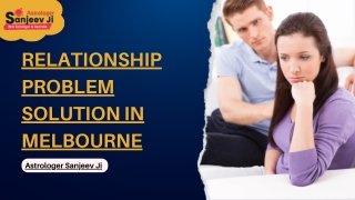 Relationship Problem Solution in Melbourne