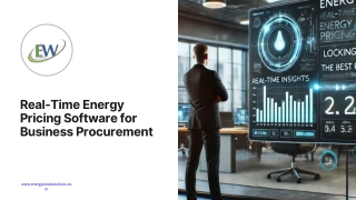 Real-Time Energy Pricing Software for Business Procurement