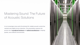 Mastering-Sound-The-Future-of-Acoustic-Solutions