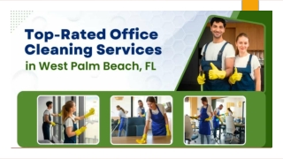 Top-Rated Office Cleaning Services in West Palm Beach, FL