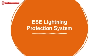 ESE Lightning Protection System