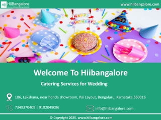 Catering Services for Wedding