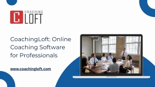 CoachingLoft: Online Coaching Software for Professionals
