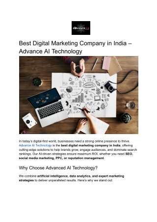 Best Digital Marketing Company in India