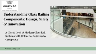 Modern Glass Railing Components and Design Essentials