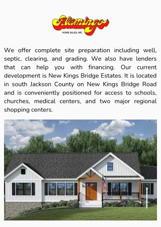 Flamingo Home Sales Sews Partnerships with More Mobile Home Suppliers to Ensure Quality, Volumes and Right Prices