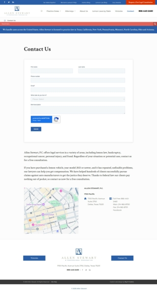 How to Contact Allen for a Free Consultation