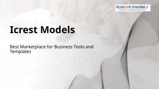 Business Plan Template for Startups by Icrest Models – Professional & Ready-to-Use