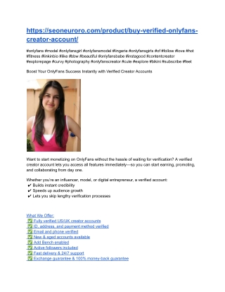 How Can I Get My Verified OnlyFans Creator Account Faster