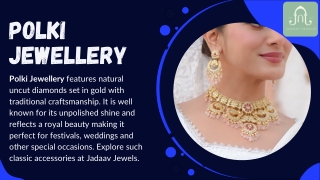 Polki Jewellery