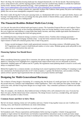 How to Manage Shared Utilities in a Family Home: Navigating Multi-Generational L