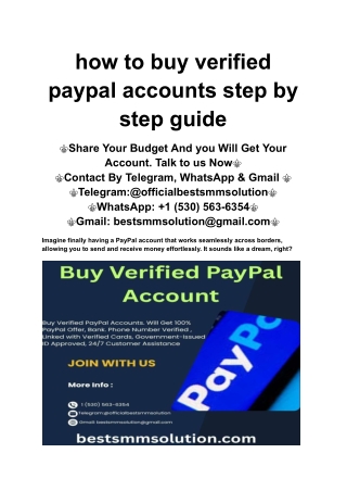 What to Check Before Buying a Verified Paypal Account 2025 (6)