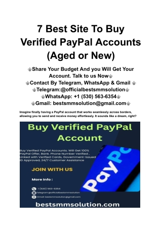 What to Check Before Buying a Verified Paypal Account 2025 (5)