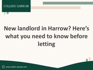 New landlord in Harrow? Here’s what you need to know before letting