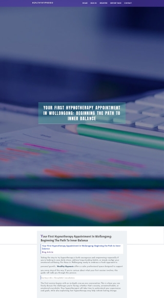 Your First Hypnotherapy Appointment in Wollongong Beginning the Path to Inner Balance