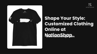 Shape Your Style Customized Clothing Online at Nation Shape