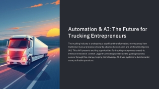 The New Blueprint for Modern Trucking Success