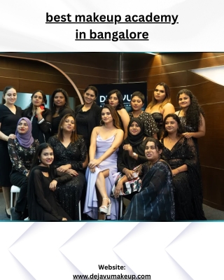 Best Makeup Academy in Bangalore – Deja Vu Makeup