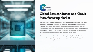 Semiconductor And Circuit Manufacturing Market Report 2025