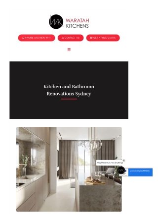 Kitchen and Bathroom Renovations Sydney