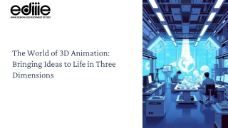 Expert 3D Animation Services for Business, Film & More