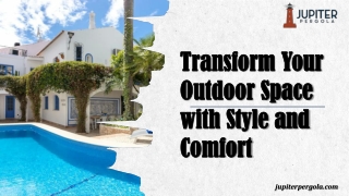 Transform Your Outdoor Space with Style and Comfort